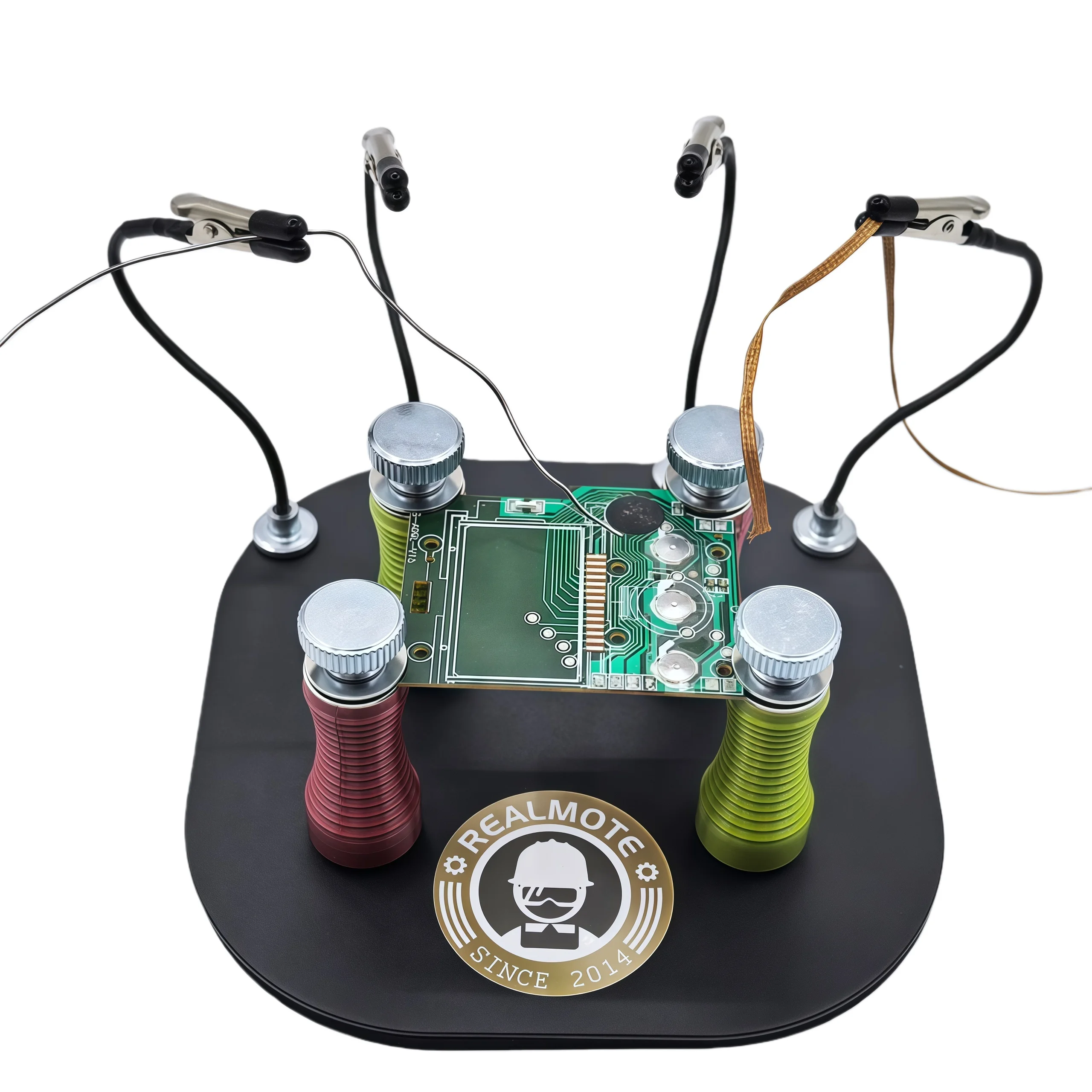 Universal PCB Holder Soldering Platform Magnetic Pins Groove Fixtures Bendable Clips Circuit Board Electronic Repair Tool Multif
Universal PCB Holder Soldering Platform Magnetic Pins Groove Fixtures Bendable Clips Circuit Board Electronic Repair Tool Multif