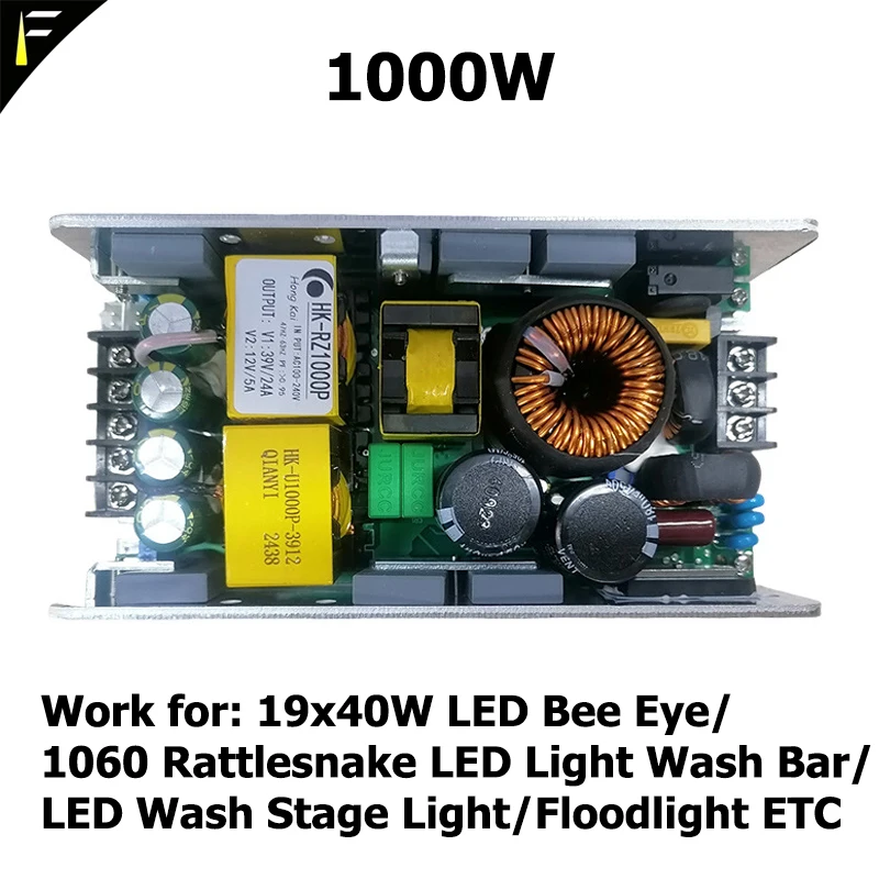 HK-RZ1000P 1000w 36V 24V 12V Power Source Suppy for 19x40W LED Beam Wash Flower Effect Bee Eyes Moving Head Light
HK-RZ1000P 1000w 36V 24V 12V Power Source Suppy for 19x40W LED Beam Wash Flower Effect Bee Eyes Moving Head Light