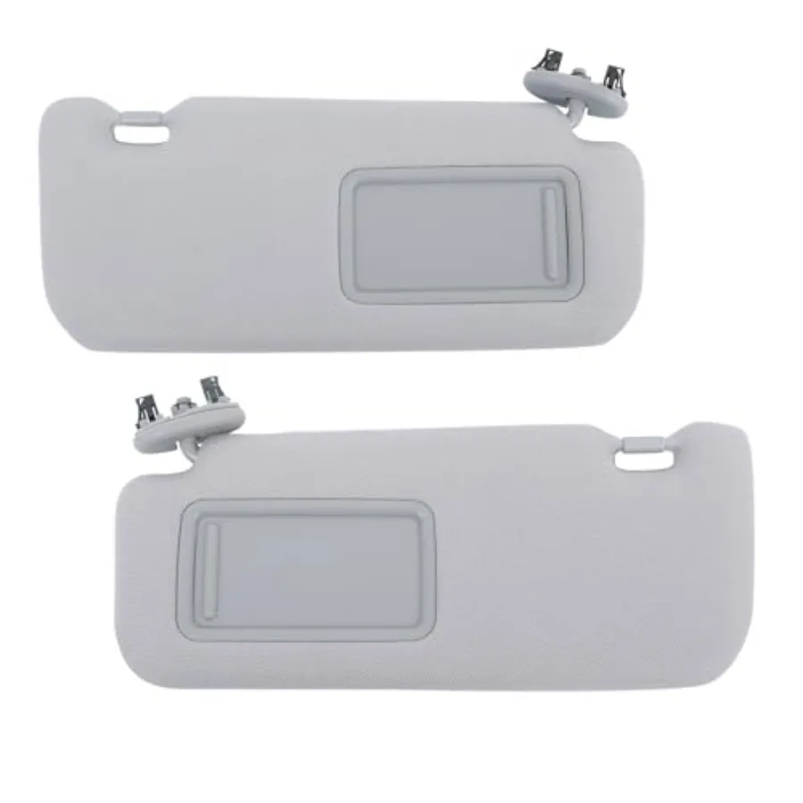 Gray Sun Visor Driver and Passenger Side with Mirror Replacement for Corolla 2009-2013 Replacement for 74320-12E00-B0 74310-12L
Gray Sun Visor Driver and Passenger Side with Mirror Replacement for Corolla 2009-2013 Replacement for 74320-12E00-B0 74310-12L