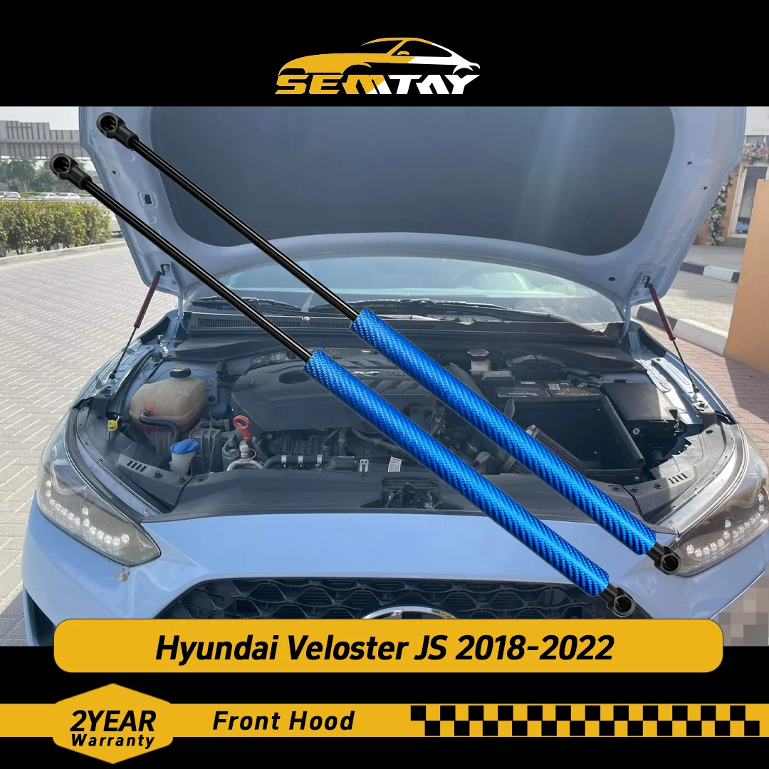 SEMTAY Стойки капота Подъемник капота Пружинные амортизаторы Опоры для Veloster JS 2018-2022 Совместимость с Hyundai Veloster JS 
SEMTAY Стойки капота Подъемник капота Пружинные амортизаторы Опоры для Veloster JS 2018-2022 Совместимость с Hyundai Veloster JS