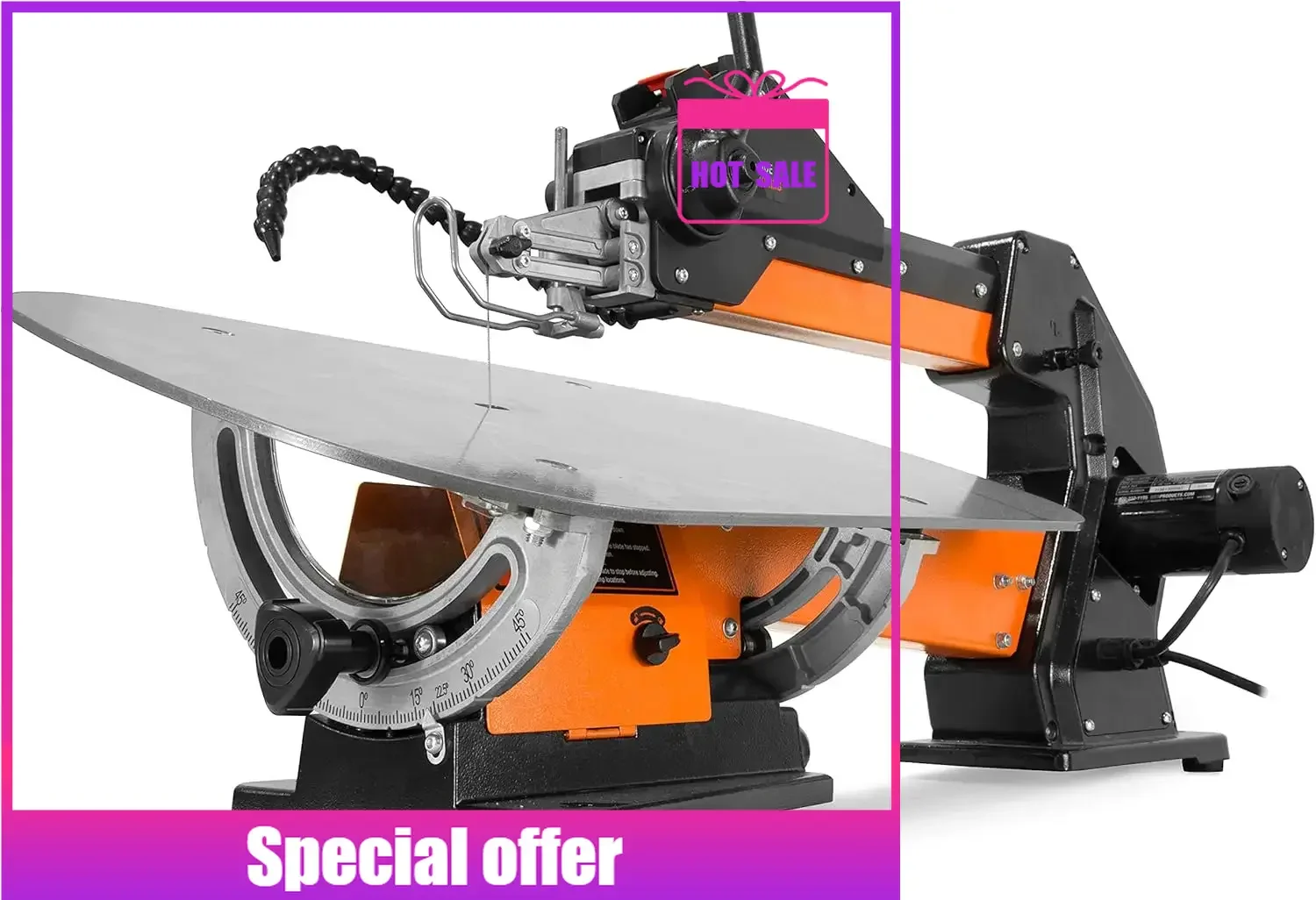 Favorite Good use LL2156 21-Inch 1.6-Amp Variable Speed Parallel Arm Scroll Saw with Extra-Large Dual-Bevel Steel Table, Black O
Favorite Good use LL2156 21-Inch 1.6-Amp Variable Speed Parallel Arm Scroll Saw with Extra-Large Dual-Bevel Steel Table, Black O