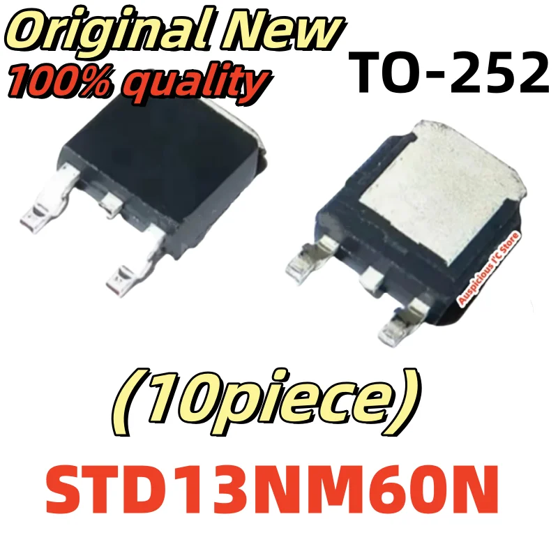 10pcs STD13NM60N 13NM60N TO-252
10pcs STD13NM60N 13NM60N TO-252