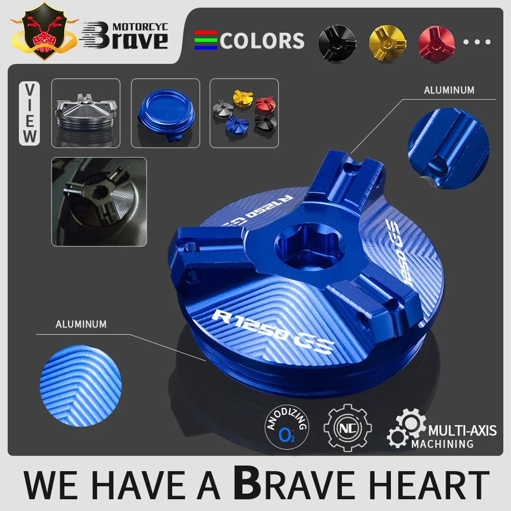 Motorcyle Accessories Racing Engine Oil Fuel Filler Cover Cap Plug For BMW R1250GS R 1250 GS Adventure R1250 GS ADV 2019 2020
Motorcyle Accessories Racing Engine Oil Fuel Filler Cover Cap Plug For BMW R1250GS R 1250 GS Adventure R1250 GS ADV 2019 2020