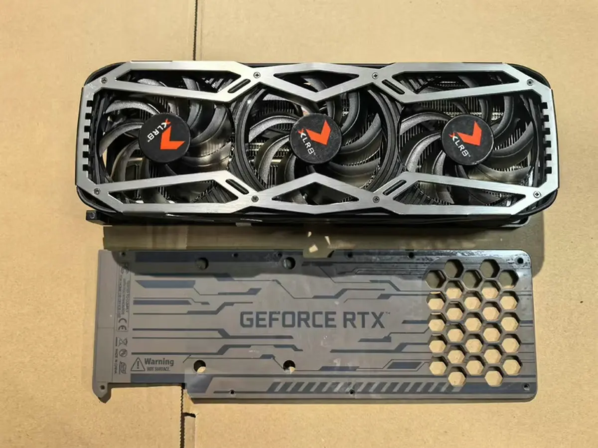 Original Radiator Cooler for PNY EMTEK RTX3080Ti RTX3080 Video Card with Backplate
Original Radiator Cooler for PNY EMTEK RTX3080Ti RTX3080 Video Card with Backplate