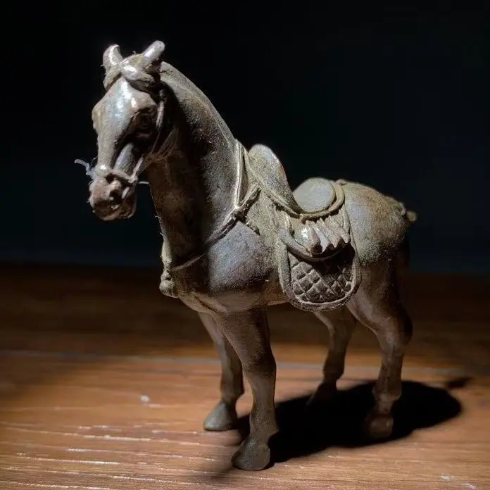 8CM Antique Bronze Prosperous Copper Horse Statues Immediate Success Home Living Room Desktop Craft Ornaments
8CM Antique Bronze Prosperous Copper Horse Statues Immediate Success Home Living Room Desktop Craft Ornaments