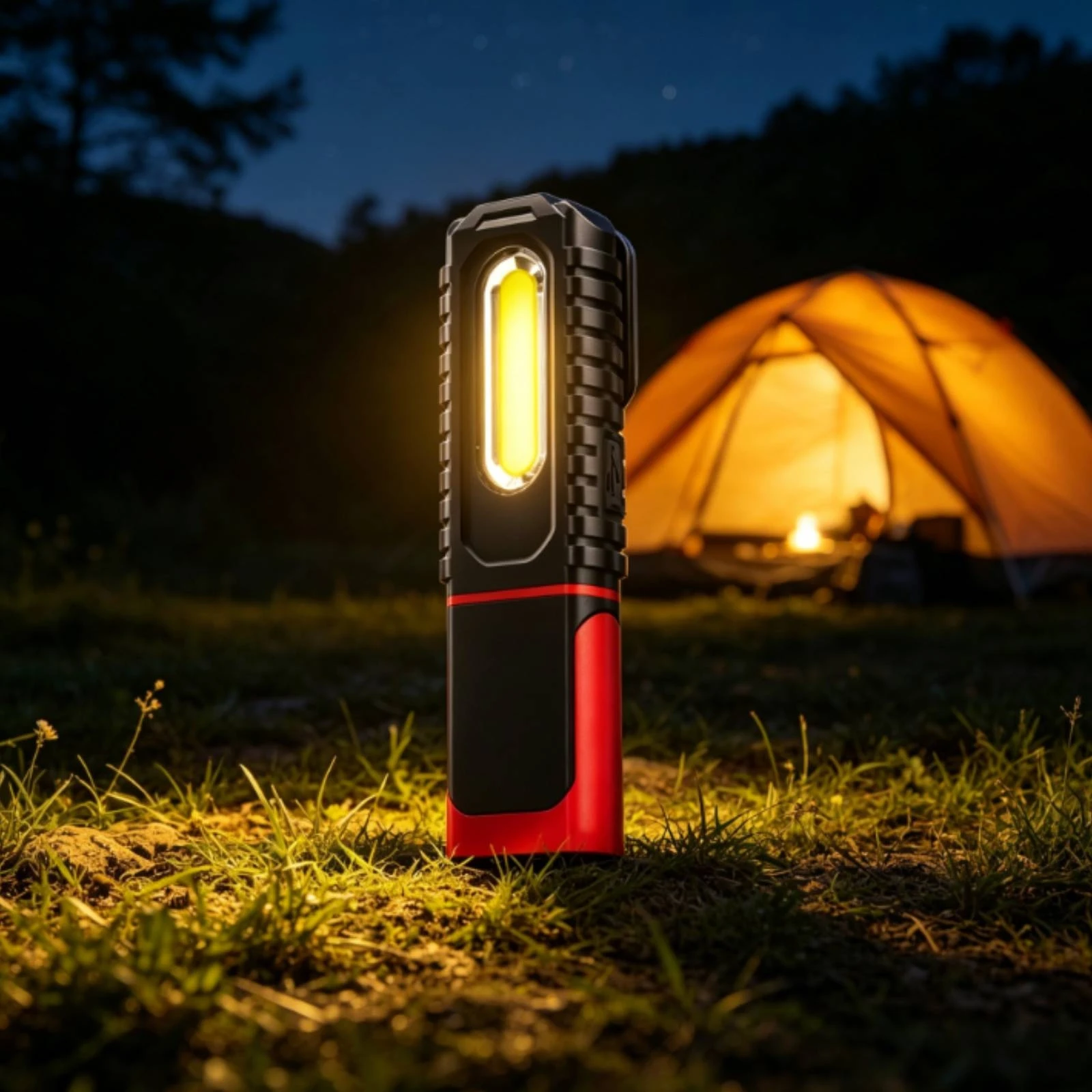 LED Work Light COB Strip Handheld Work Light Task Lamp Rectangular Black and Red for Camping
LED Work Light COB Strip Handheld Work Light Task Lamp Rectangular Black and Red for Camping