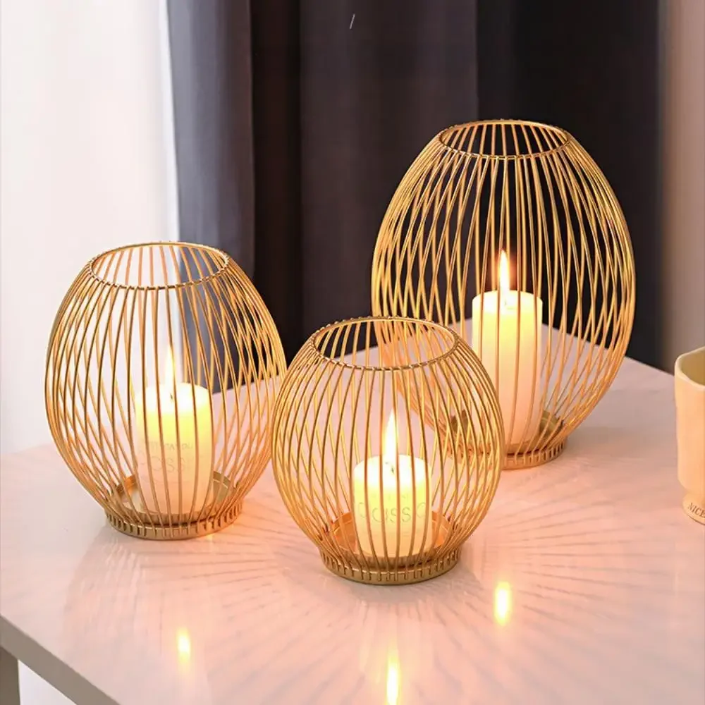 Nordic Luxury Candle Holder Metal Iron Lantern DIY Home Decoration Coffee Table Dining Table Centerpiece Small Middle Large Size
Nordic Luxury Candle Holder Metal Iron Lantern DIY Home Decoration Coffee Table Dining Table Centerpiece Small Middle Large Size
