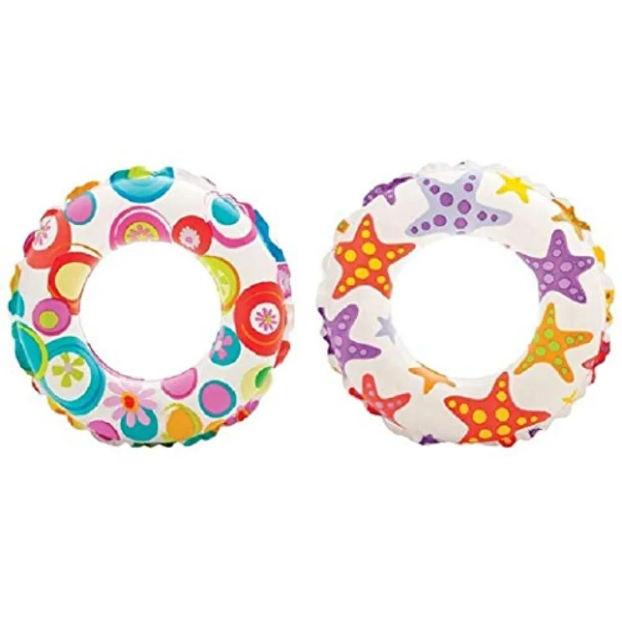 - Recreation Lively Print Swim Ring, Summer Fun Pack of 2 Assorted
- Recreation Lively Print Swim Ring, Summer Fun Pack of 2 Assorted