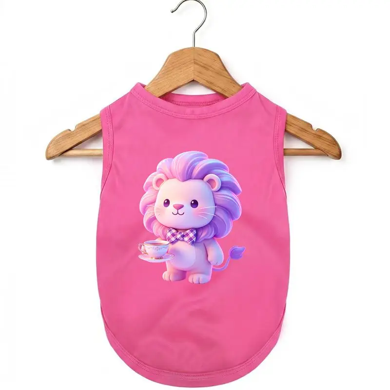 Cute Lion Dog Vest Summer Breathable Puppy Tank Top Non-Cotton Pet Apparel
Cute Lion Dog Vest Summer Breathable Puppy Tank Top Non-Cotton Pet Apparel