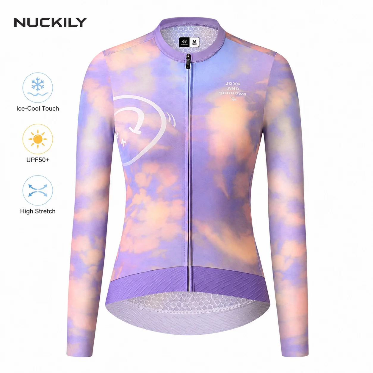 NUCKILY Women's Slimming Cycling Jersey, Cool-Feel Sun Protection Long Sleeve Bike Shirt, High Elastic Breathable Quick Dry Road
NUCKILY Women's Slimming Cycling Jersey, Cool-Feel Sun Protection Long Sleeve Bike Shirt, High Elastic Breathable Quick Dry Road