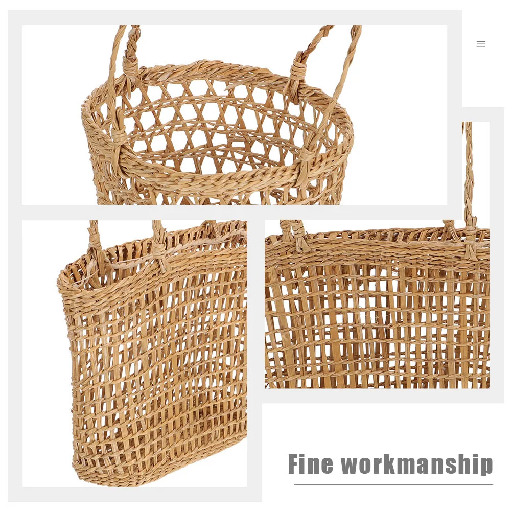 1Set Straw Woven Flower Basket Delicate Handheld Desktop Storage Sundries Organizer Decorative Basket for Home Decor Flower
1Set Straw Woven Flower Basket Delicate Handheld Desktop Storage Sundries Organizer Decorative Basket for Home Decor Flower
