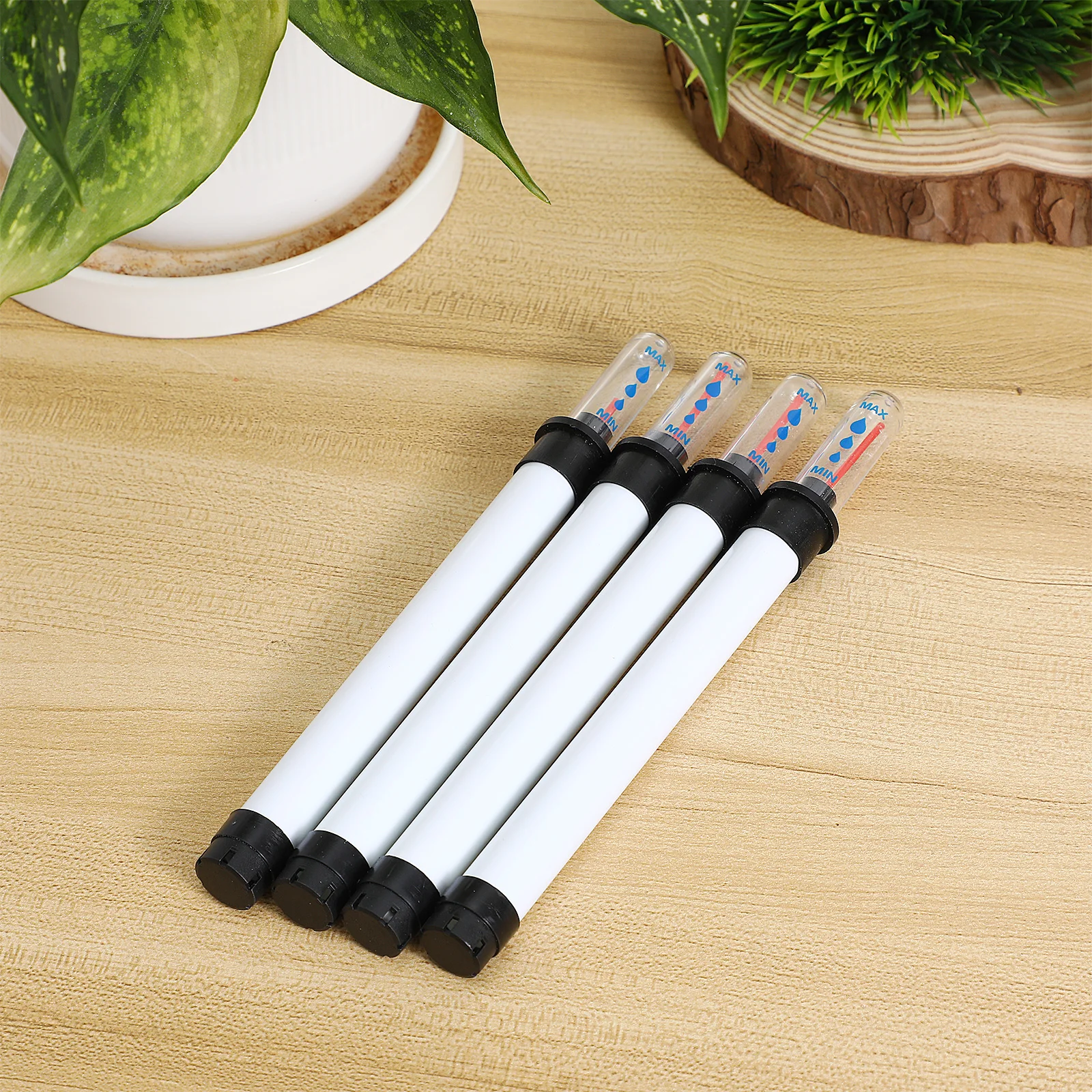 4 Water Potted Plant Moisture Indicator Indicators Plant Moisture Meters White Easy Use Flowerpot Gauge Outdoor Indoor
4 Water Potted Plant Moisture Indicator Indicators Plant Moisture Meters White Easy Use Flowerpot Gauge Outdoor Indoor