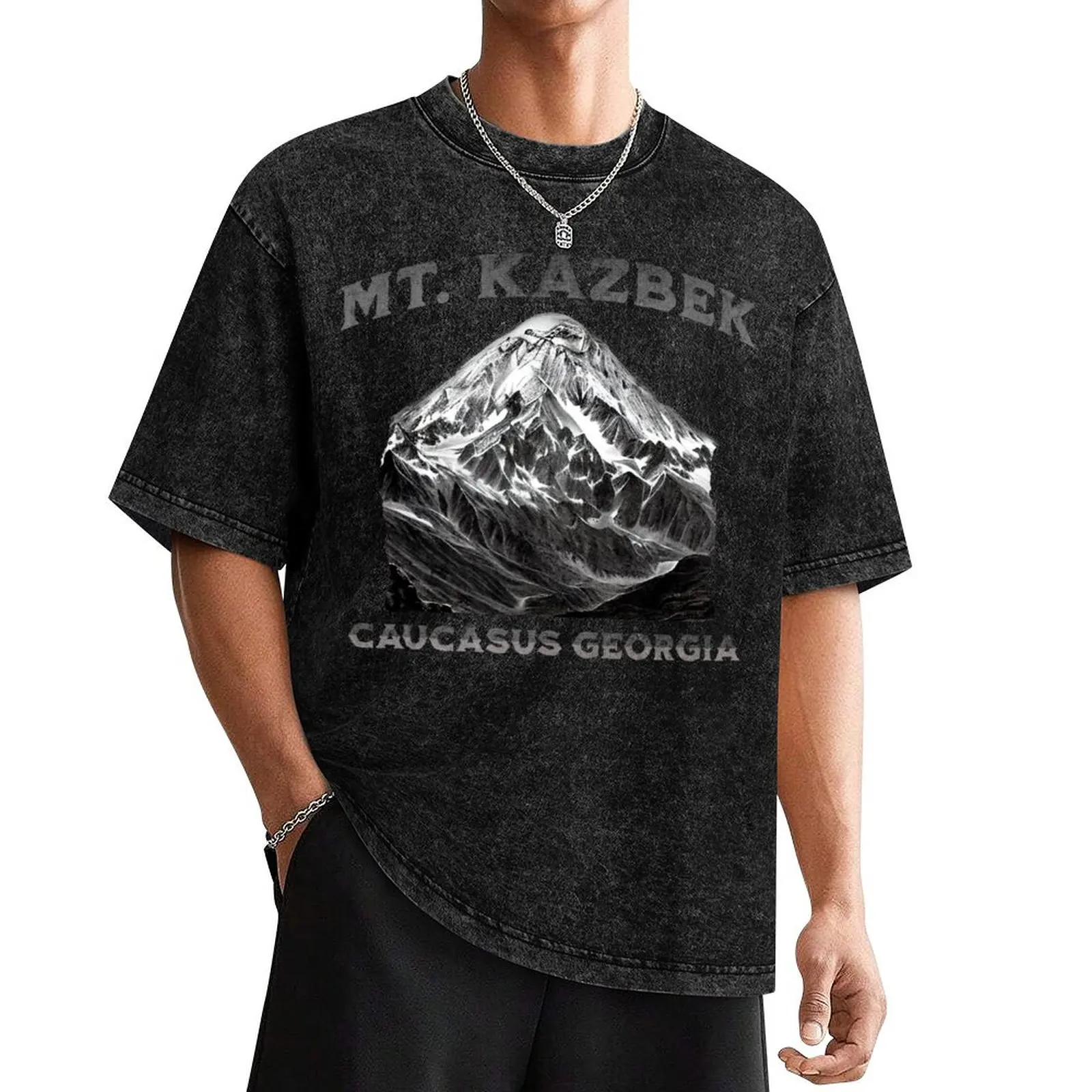 Mount Kazbek Caucasus Georgia T-Shirt oversized t shirt anime figures plus sizes Aesthetic clothing mens t shirt graphic
Mount Kazbek Caucasus Georgia T-Shirt oversized t shirt anime figures plus sizes Aesthetic clothing mens t shirt graphic