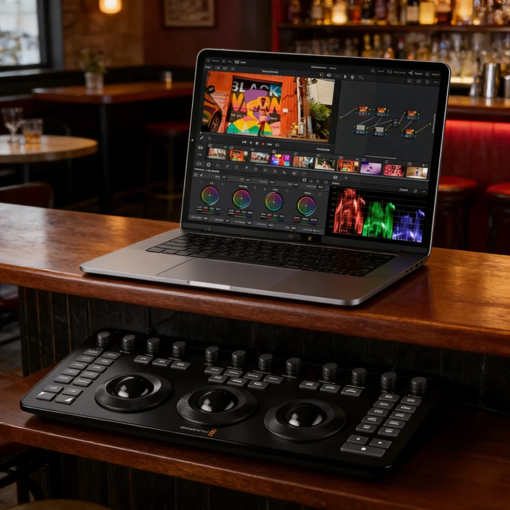 Оригинальная цветная панель Micro Color для консоли DaVinci Resolve, USB-панель управления, мебельный комплект
Оригинальная цветная панель Micro Color для консоли DaVinci Resolve, USB-панель управления, мебельный комплект