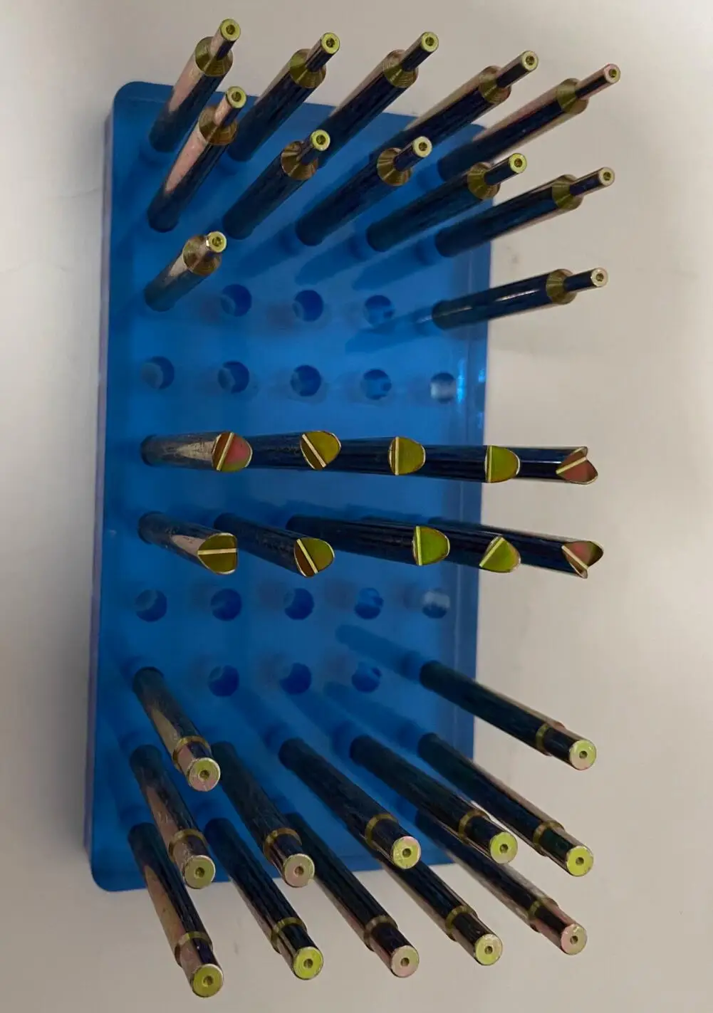 High Precision Gemstone Measuring Stick Set Diameter 6mm Length 65mm Stone Facet Grinding Tools
High Precision Gemstone Measuring Stick Set Diameter 6mm Length 65mm Stone Facet Grinding Tools