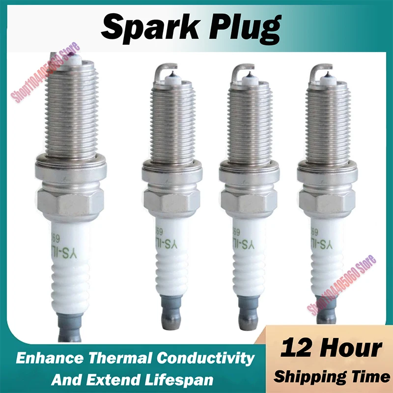 1-4PCS Spark Plug For Citroen C4 C5 C8 2009 Peugeot 206 207 307 CC 407 607/ Jeep Renegade BU 2015 2.4L Dongfeng AX7 Spare Parts
1-4PCS Spark Plug For Citroen C4 C5 C8 2009 Peugeot 206 207 307 CC 407 607/ Jeep Renegade BU 2015 2.4L Dongfeng AX7 Spare Parts