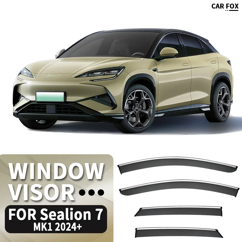 Suitable for BYD Sealion 7 Window rain board rain eyebrow Sealion 7 Window visor
Suitable for BYD Sealion 7 Window rain board rain eyebrow Sealion 7 Window visor