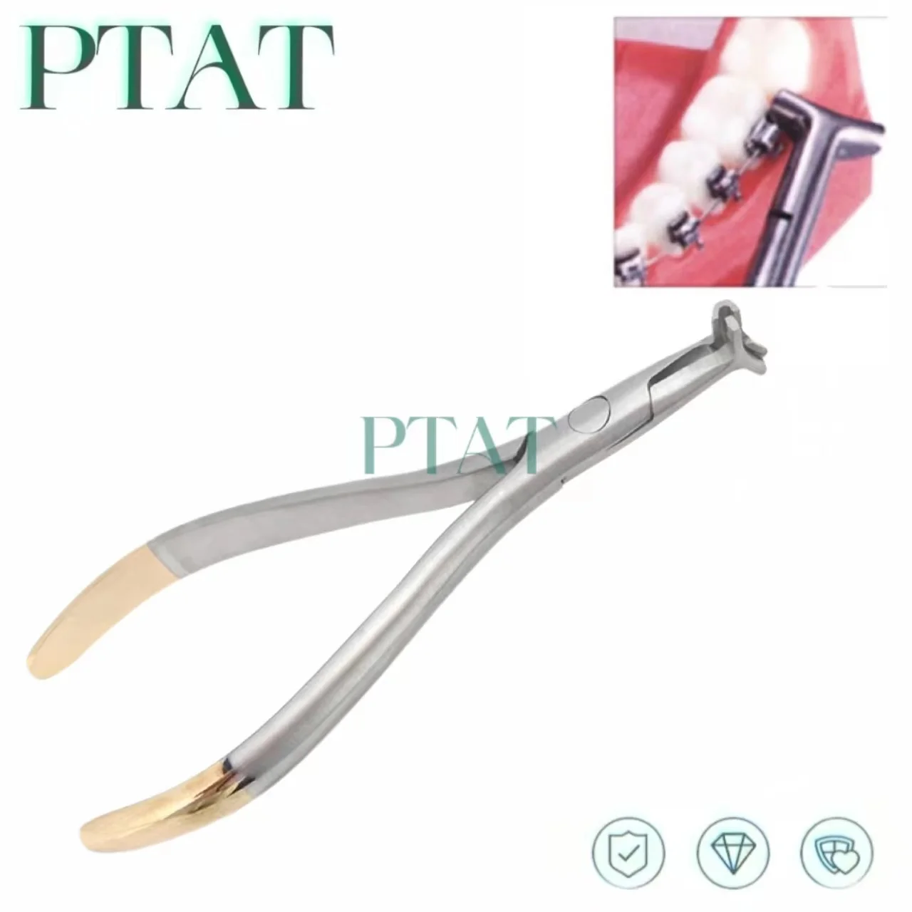 Dentistry Arch Wire Bending Plier Orthodontic Instrument NiTi Distal End Back Bend Forceps Stainless Steel Dentist Tool
Dentistry Arch Wire Bending Plier Orthodontic Instrument NiTi Distal End Back Bend Forceps Stainless Steel Dentist Tool