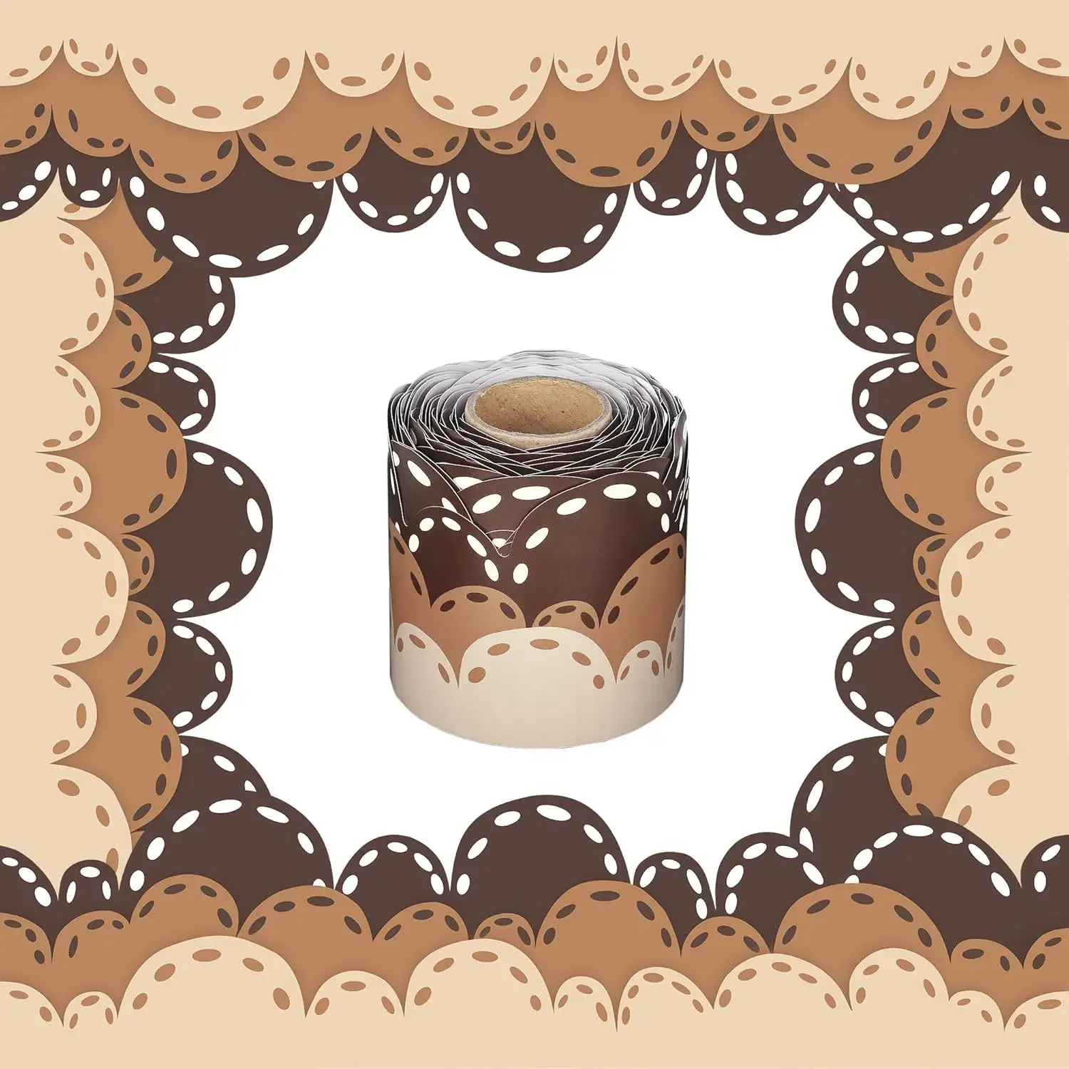 PVC Brown Bulletin Board Border Stickers Self Adhesive Blackboard Trim Decals Classroom Party Wall Window Art Decorative Sticker
PVC Brown Bulletin Board Border Stickers Self Adhesive Blackboard Trim Decals Classroom Party Wall Window Art Decorative Sticker