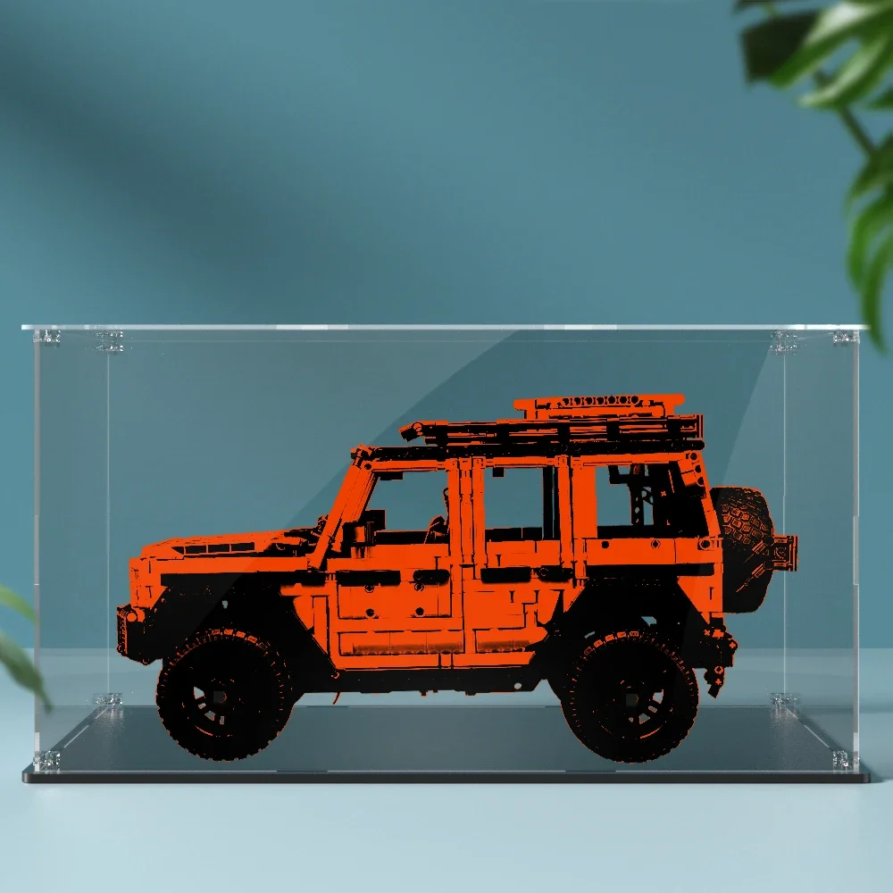 Акриловый дисплей SaSa для lego 42177, витрина для Benz G 500, строительный блок, пылезащитная прозрачная модель, ящик для хранения автомобиля
Акриловый дисплей SaSa для lego 42177, витрина для Benz G 500, строительный блок, пылезащитная прозрачная модель, ящик для хранения автомобиля