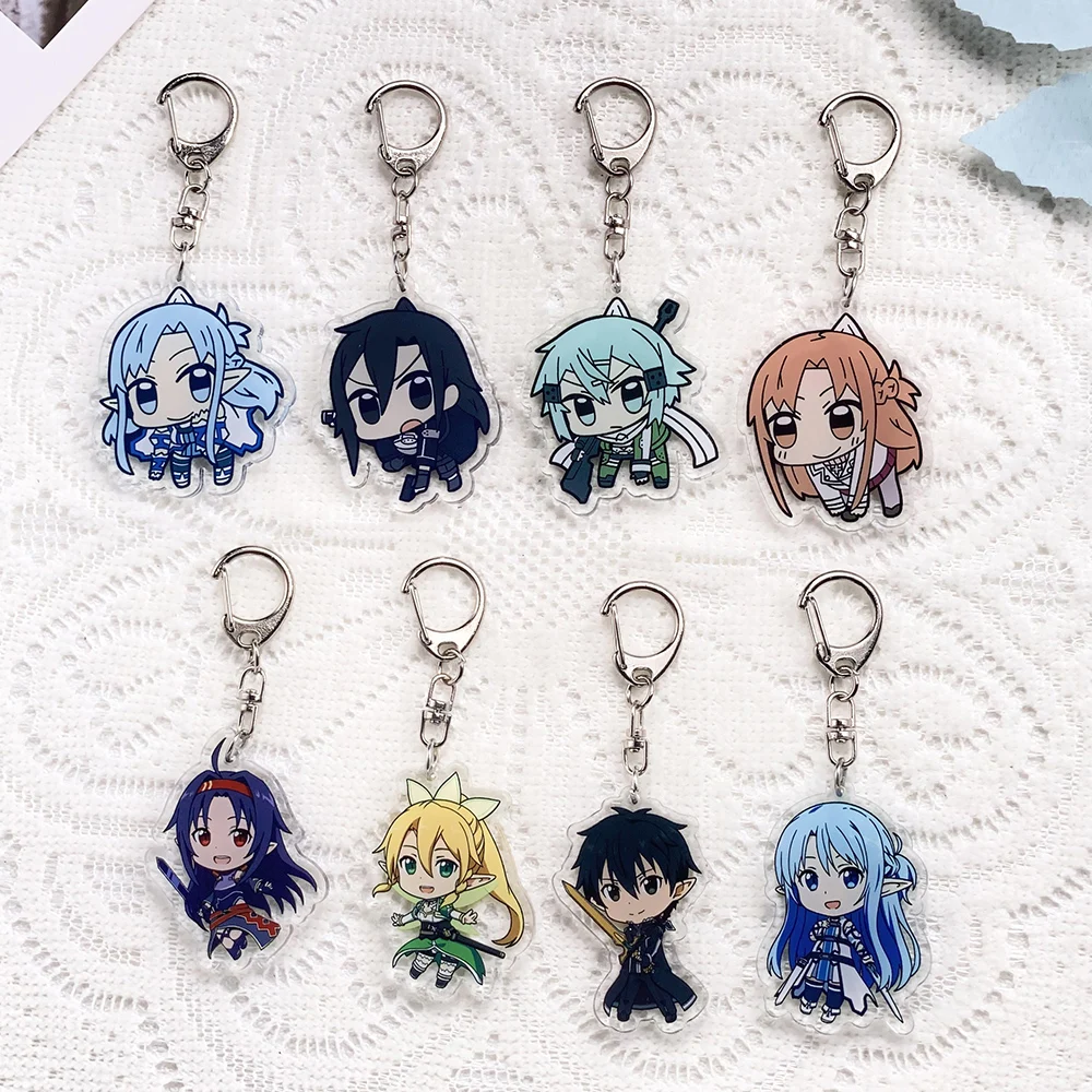 15Pcs Anime Sword Art Online Car Keychain Acrylic Keyrings Bag Charms Cute Backpack Pendant Funny Prop Decoration Friends Gifts
15Pcs Anime Sword Art Online Car Keychain Acrylic Keyrings Bag Charms Cute Backpack Pendant Funny Prop Decoration Friends Gifts