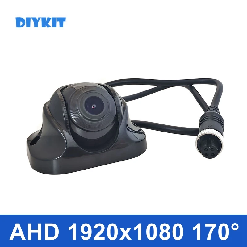 DIYKIT 1920x1080 AHD High Definition 170 degree Car Truck Starlight Night Vision Rear View Car Camera for Bus Car Truck
DIYKIT 1920x1080 AHD High Definition 170 degree Car Truck Starlight Night Vision Rear View Car Camera for Bus Car Truck