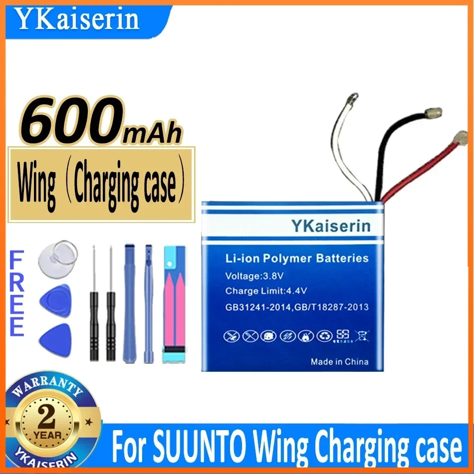 YKaiserin 260mah/600mah Replacement Battery For SUUNTO Wing Bluetooth earphone Charging case
YKaiserin 260mah/600mah Replacement Battery For SUUNTO Wing Bluetooth earphone Charging case