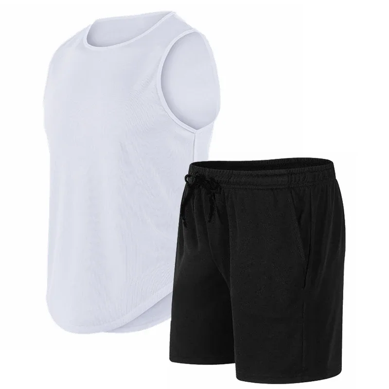 Summer Men Gradually Color Fast-drying Short-sleeved Shorts Sports Suit Teenagers Leisure Running Fitness Relaxed Plus-size Suit
Summer Men Gradually Color Fast-drying Short-sleeved Shorts Sports Suit Teenagers Leisure Running Fitness Relaxed Plus-size Suit