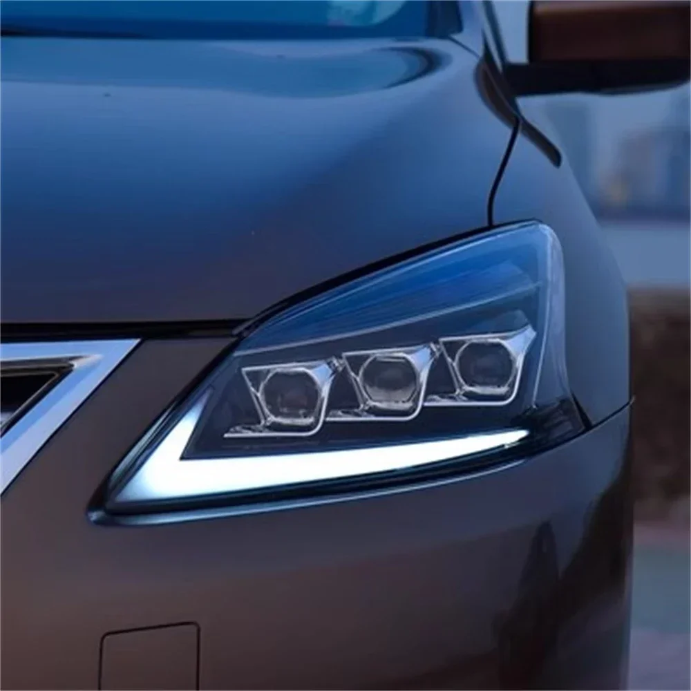 Светодиодные фары в сборе для 12-15 Nissan Sylphy DRL дневные ходовые огни указатель поворота 2 шт. автомобильные аксессуары
Светодиодные фары в сборе для 12-15 Nissan Sylphy DRL дневные ходовые огни указатель поворота 2 шт. автомобильные аксессуары
