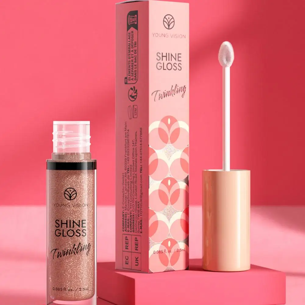 Glossy Lip Balm With Fine Shimmer Solid Lip Gloss Moisturizing Tender Lip Balm And Watery Colored Balm Lip Long-lasting G4T9
Glossy Lip Balm With Fine Shimmer Solid Lip Gloss Moisturizing Tender Lip Balm And Watery Colored Balm Lip Long-lasting G4T9