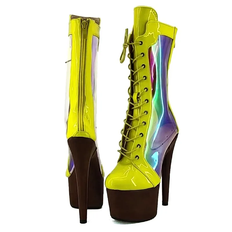 Fashion Sexy Model Shows PU Upper 17CM/7Inch Women's Platform Party High Heels Shoes Pole Dance Boots 048
Fashion Sexy Model Shows PU Upper 17CM/7Inch Women's Platform Party High Heels Shoes Pole Dance Boots 048