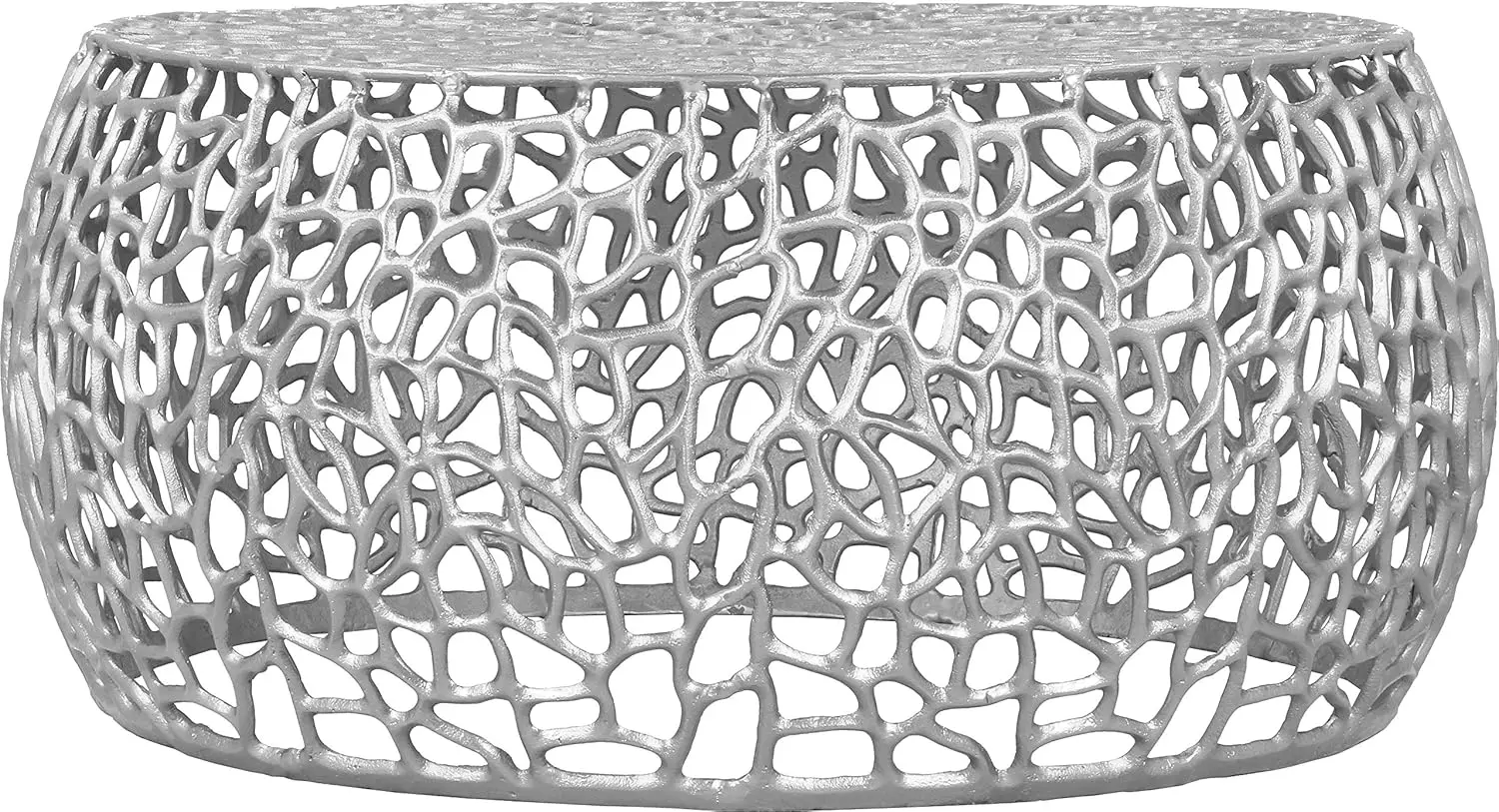 Meridian Furniture Priya Collection Modern | Contemporary Solid Aluminum Round Coffee Table with Intricate Design
Meridian Furniture Priya Collection Modern | Contemporary Solid Aluminum Round Coffee Table with Intricate Design