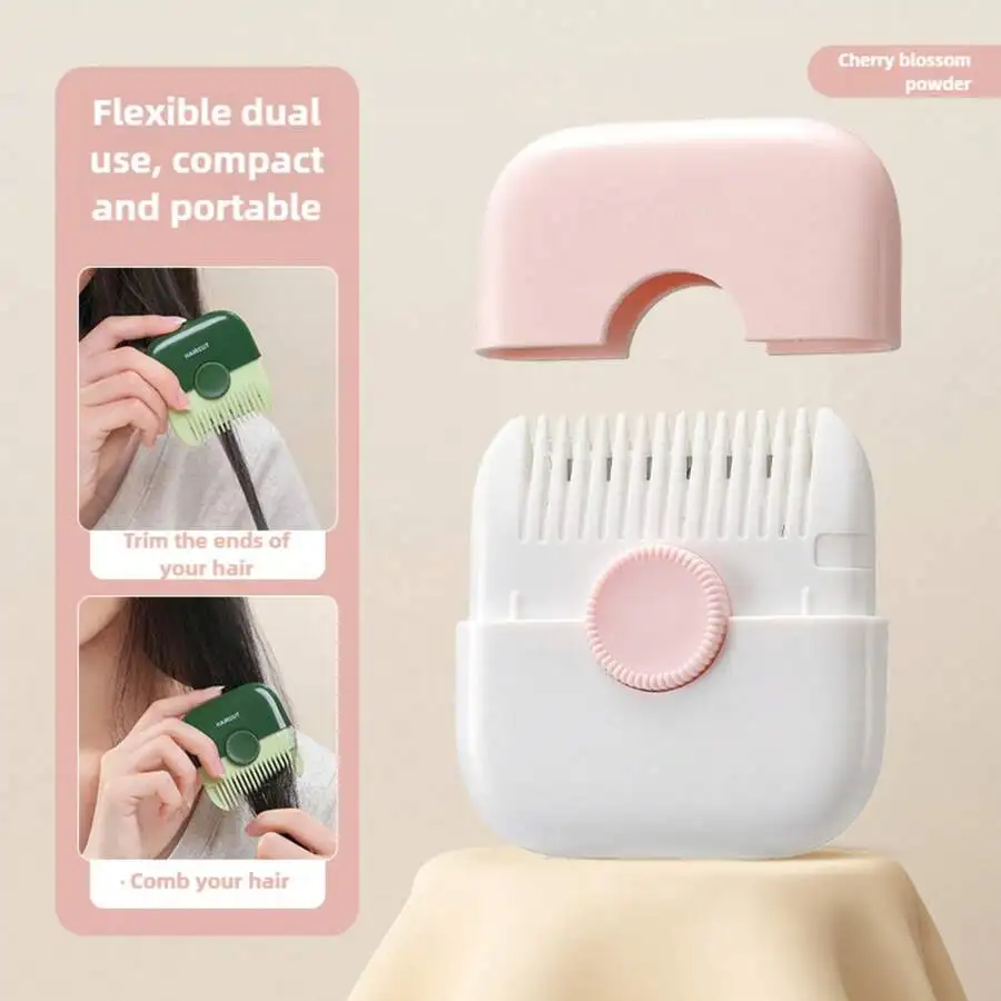 1pc Hair Thinning Comb, Multi-Functional 2-In-1 Home Hair Styling Tool Specially Designed For Girls To Trim Split Ends
1pc Hair Thinning Comb, Multi-Functional 2-In-1 Home Hair Styling Tool Specially Designed For Girls To Trim Split Ends