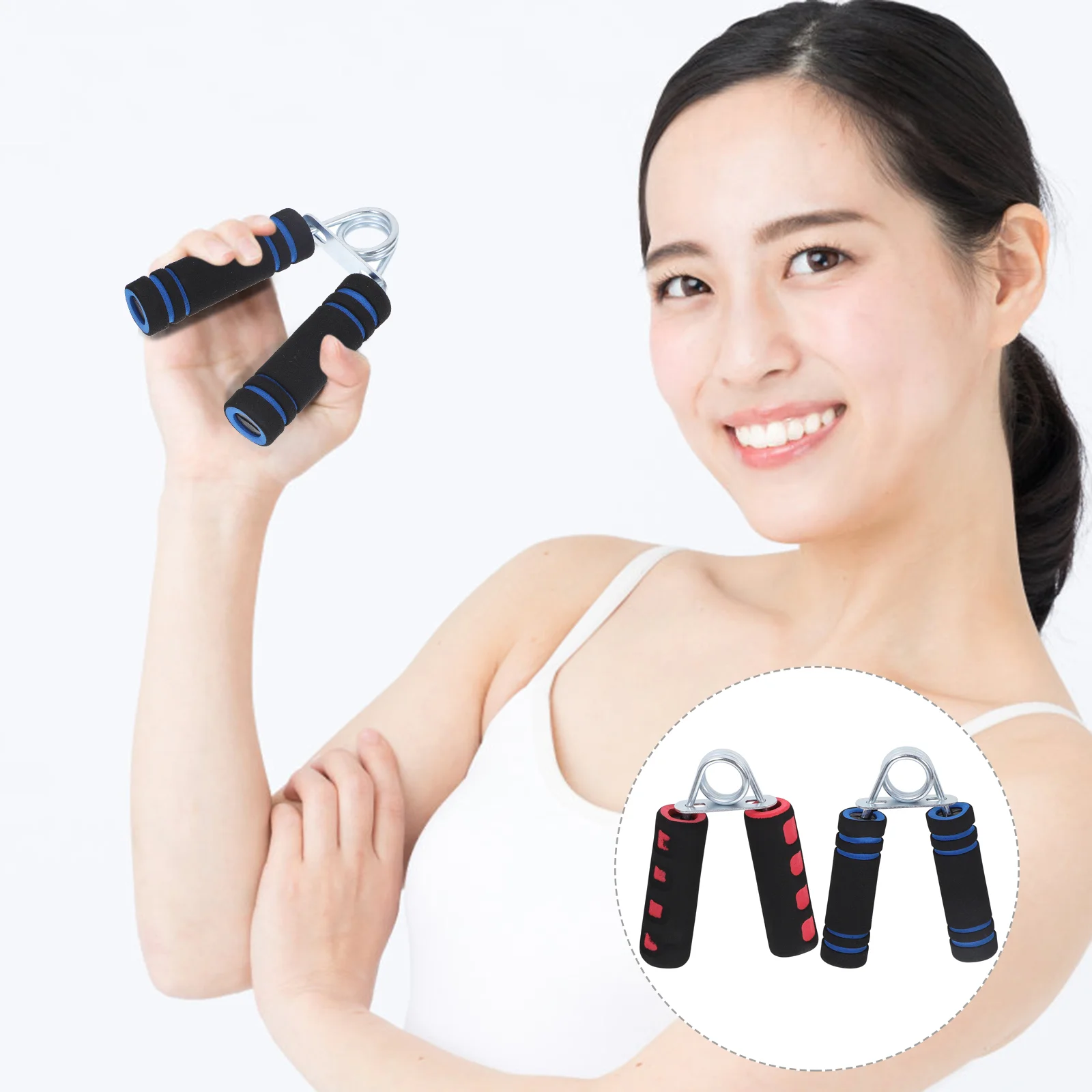 2 PCS Hand Grip Steel Grippers Forearm Wrist Heavy Strength Exercise Non Knurled for Men Fitness Training Equipment
2 PCS Hand Grip Steel Grippers Forearm Wrist Heavy Strength Exercise Non Knurled for Men Fitness Training Equipment