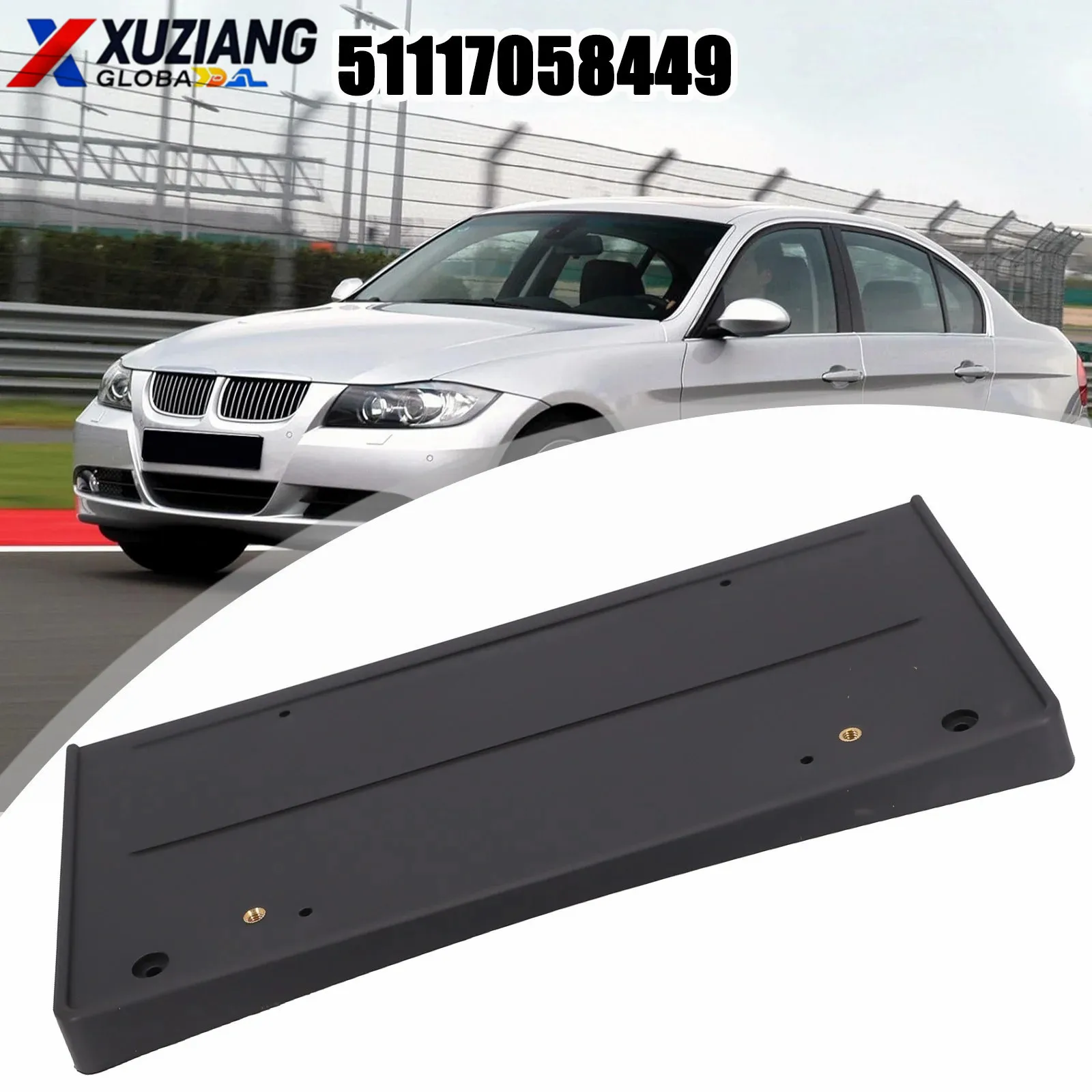 New Front Bumper License Plate Bracket 51117058449 51118041136 for BMW E90 E91 316i 318i 320i 323i 325i 328i 330i 335i 316d
New Front Bumper License Plate Bracket 51117058449 51118041136 for BMW E90 E91 316i 318i 320i 323i 325i 328i 330i 335i 316d