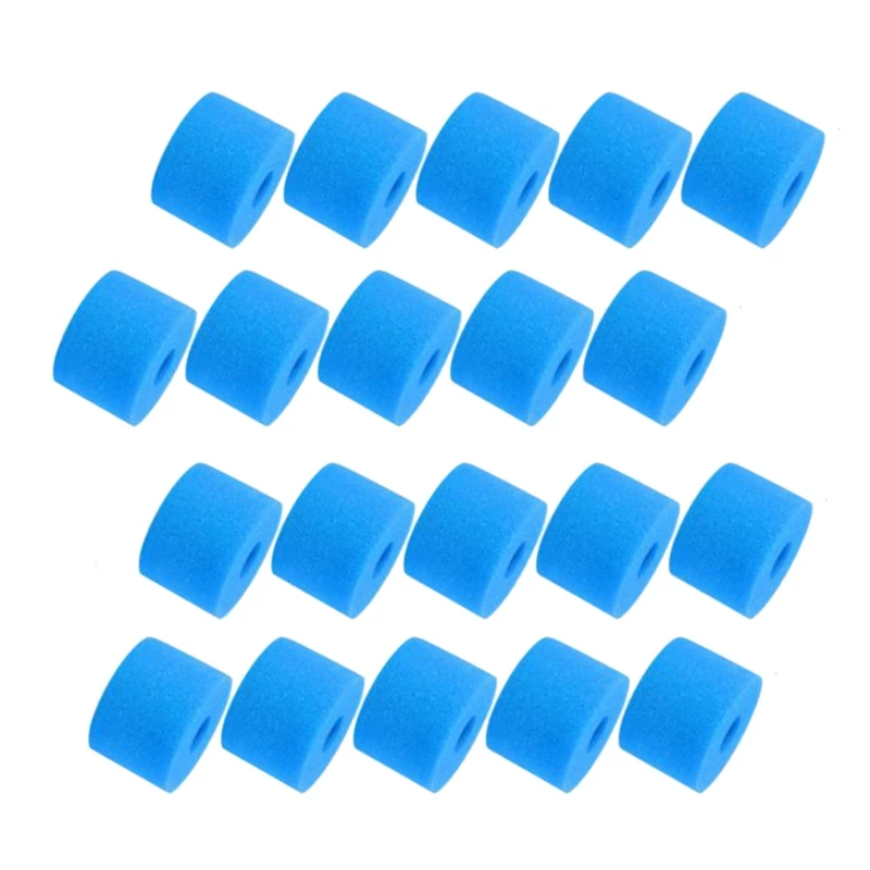 Многоразовый моющийся пенный картридж для фильтра для горячей ванны Intex Pure Spa типа S1, губка для фильтра для бассейна