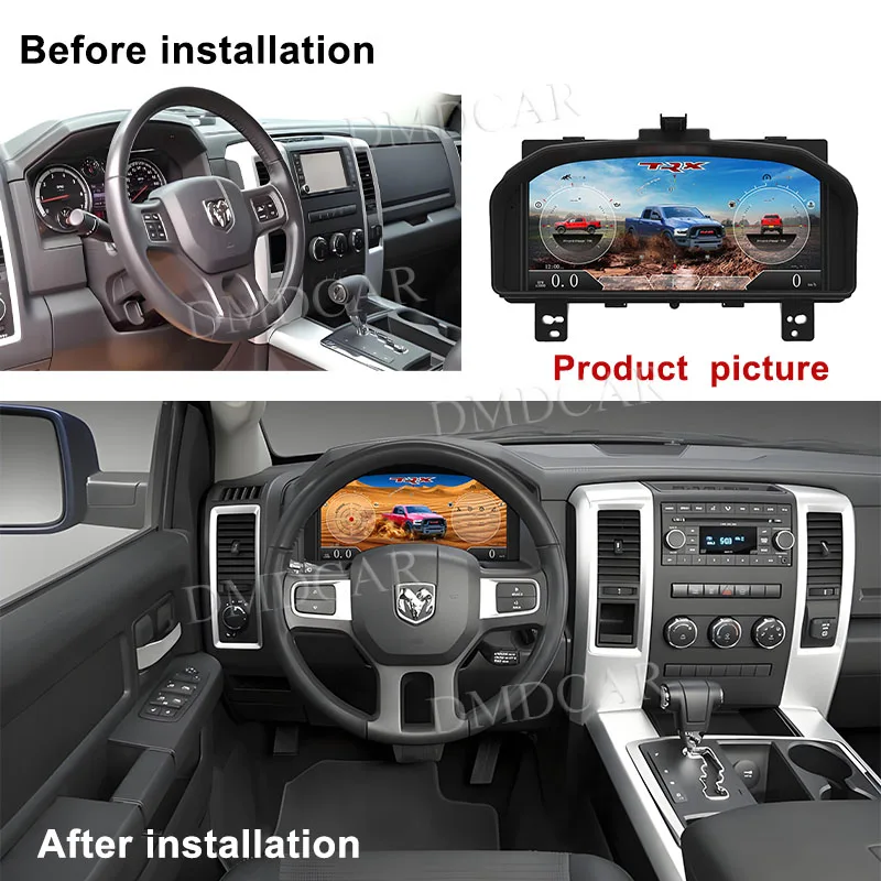 Linux System Car Digital Dashboard Instrument Cruiser LCD Speedometer Panel For Dodge Ram 2008-2012
Linux System Car Digital Dashboard Instrument Cruiser LCD Speedometer Panel For Dodge Ram 2008-2012