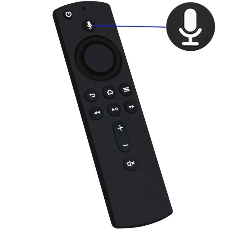 L5B83H Voice Remote Control Replacement (2nd Gen) with Power and Volume Control Fit for Amazon Smart TV Cube 1/2 Stick 4K Lite
L5B83H Voice Remote Control Replacement (2nd Gen) with Power and Volume Control Fit for Amazon Smart TV Cube 1/2 Stick 4K Lite