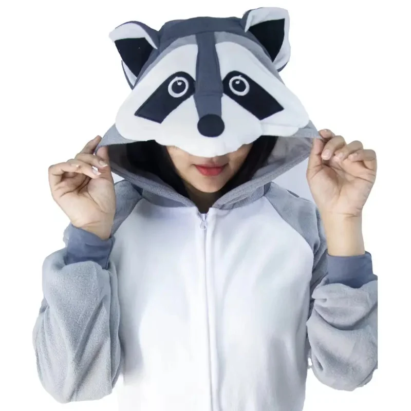 Gray Raccoon Kigurumi Onesies Anime Cartoon Women Men Pajamas Halloween Christmas Cosplay Anime Full Body Pijama
Gray Raccoon Kigurumi Onesies Anime Cartoon Women Men Pajamas Halloween Christmas Cosplay Anime Full Body Pijama