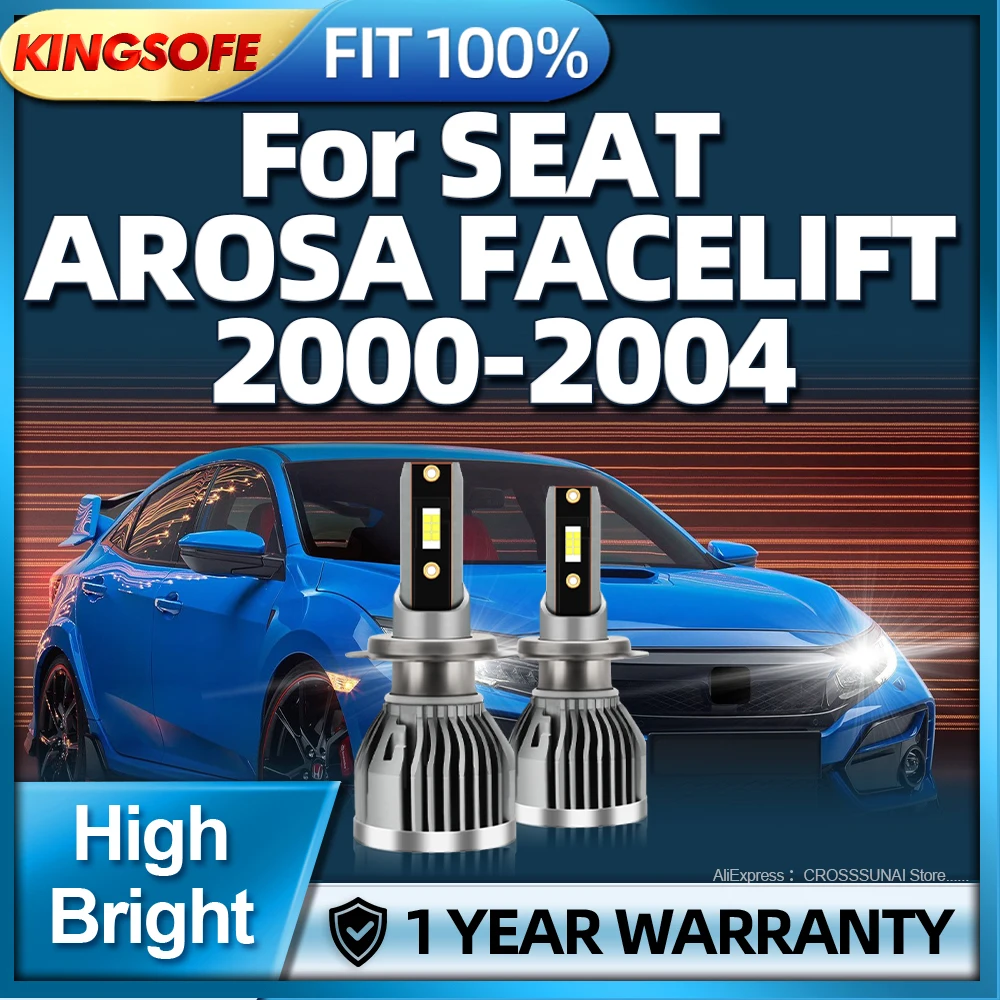 Led Car Light H7 Headlight 6000K Turbo CSP Chip Auto Lamp 28000Lm Low Beam For SEAT AROSA FACELIFT 2000 2001 2002 2003 2004
Led Car Light H7 Headlight 6000K Turbo CSP Chip Auto Lamp 28000Lm Low Beam For SEAT AROSA FACELIFT 2000 2001 2002 2003 2004