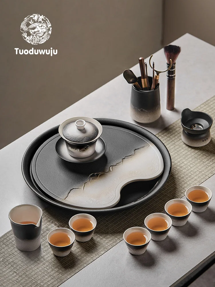 XH221 Kung Fu Tea Set, Tea Plate Combination Set, Household Ceramic Cover Bowl, Tea Cup, Tea Pot, High-End Tea Making Set
XH221 Kung Fu Tea Set, Tea Plate Combination Set, Household Ceramic Cover Bowl, Tea Cup, Tea Pot, High-End Tea Making Set
