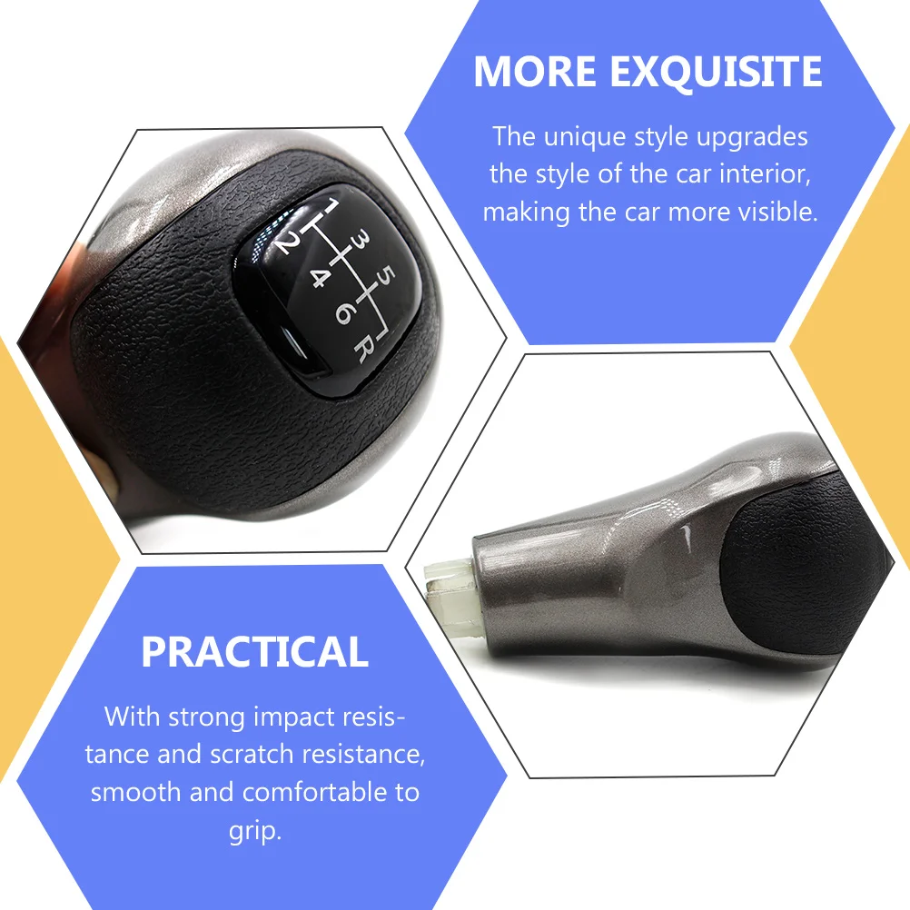 6-Speed Manual Transmission Shifter Head Scratch Resistant Smooth Grip Stylish Car Interior Decoration Replacement For Civic
6-Speed Manual Transmission Shifter Head Scratch Resistant Smooth Grip Stylish Car Interior Decoration Replacement For Civic