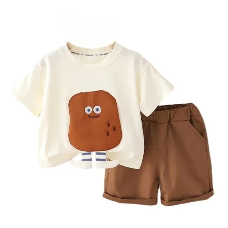 New Summer Baby Girls Clothes Suit Children Boys Casual Cartoon T-Shirt Shorts 2Pcs/Sets Toddler Sports Costume Kids Tracksuits
New Summer Baby Girls Clothes Suit Children Boys Casual Cartoon T-Shirt Shorts 2Pcs/Sets Toddler Sports Costume Kids Tracksuits