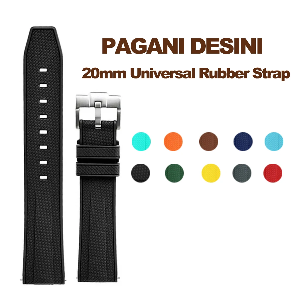 Резиновый ремешок 20 мм подходит для часов PAGANI DESIGN с интерфейсом 20 мм, для PD1762 PD1682 PD1717 PD1690
Резиновый ремешок 20 мм подходит для часов PAGANI DESIGN с интерфейсом 20 мм, для PD1762 PD1682 PD1717 PD1690