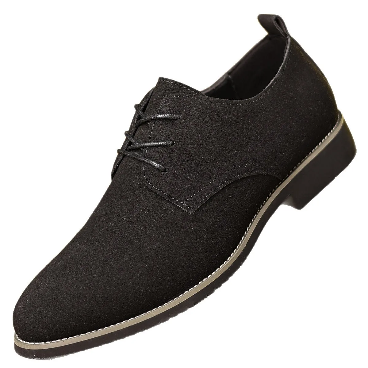 Мужские демисезонные туфли из нубука: модные повседневные однотонные дизайнерские лоферы на шнуровке, большие размеры
Мужские демисезонные туфли из нубука: модные повседневные однотонные дизайнерские лоферы на шнуровке, большие размеры