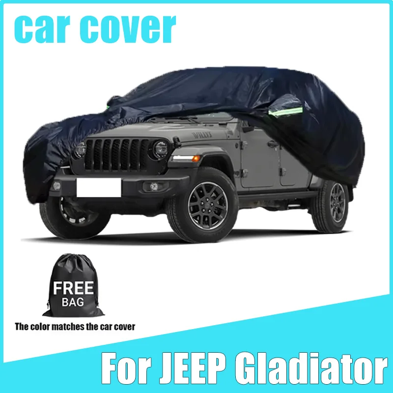 All-Season Car Cover for JEEP Gladiator - Outdoor Full Protection, Waterproof Dustproof Heat-Resistant Car Accessories
All-Season Car Cover for JEEP Gladiator - Outdoor Full Protection, Waterproof Dustproof Heat-Resistant Car Accessories