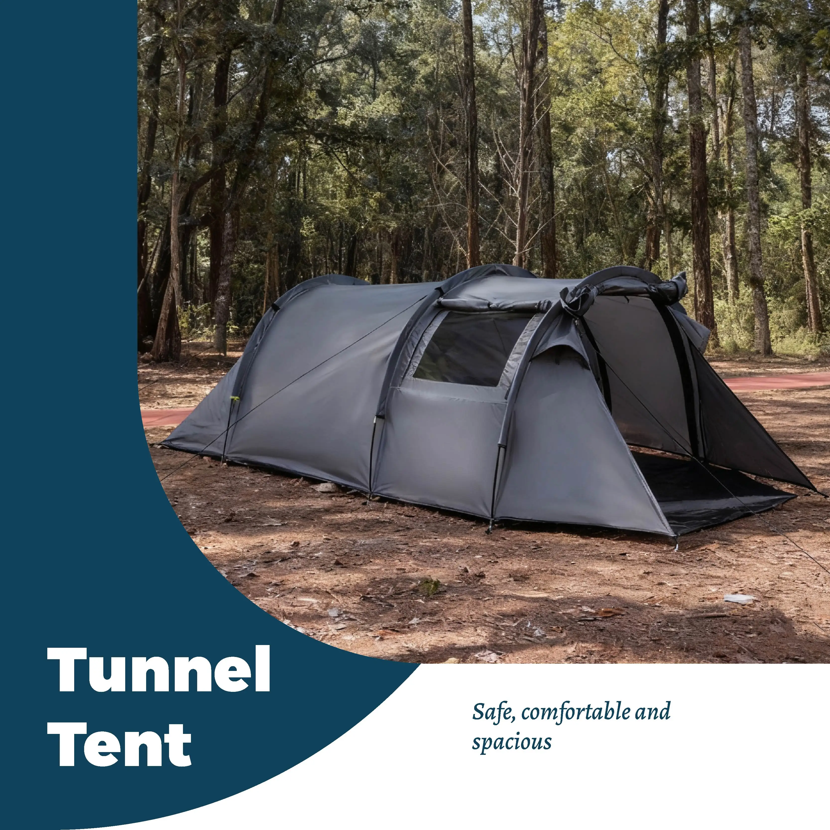 Spacious Camping Tent Easy to Set up for Spring Family Outings Holiday Gatherings - Ideal Outdoor Accommodation
Spacious Camping Tent Easy to Set up for Spring Family Outings Holiday Gatherings - Ideal Outdoor Accommodation