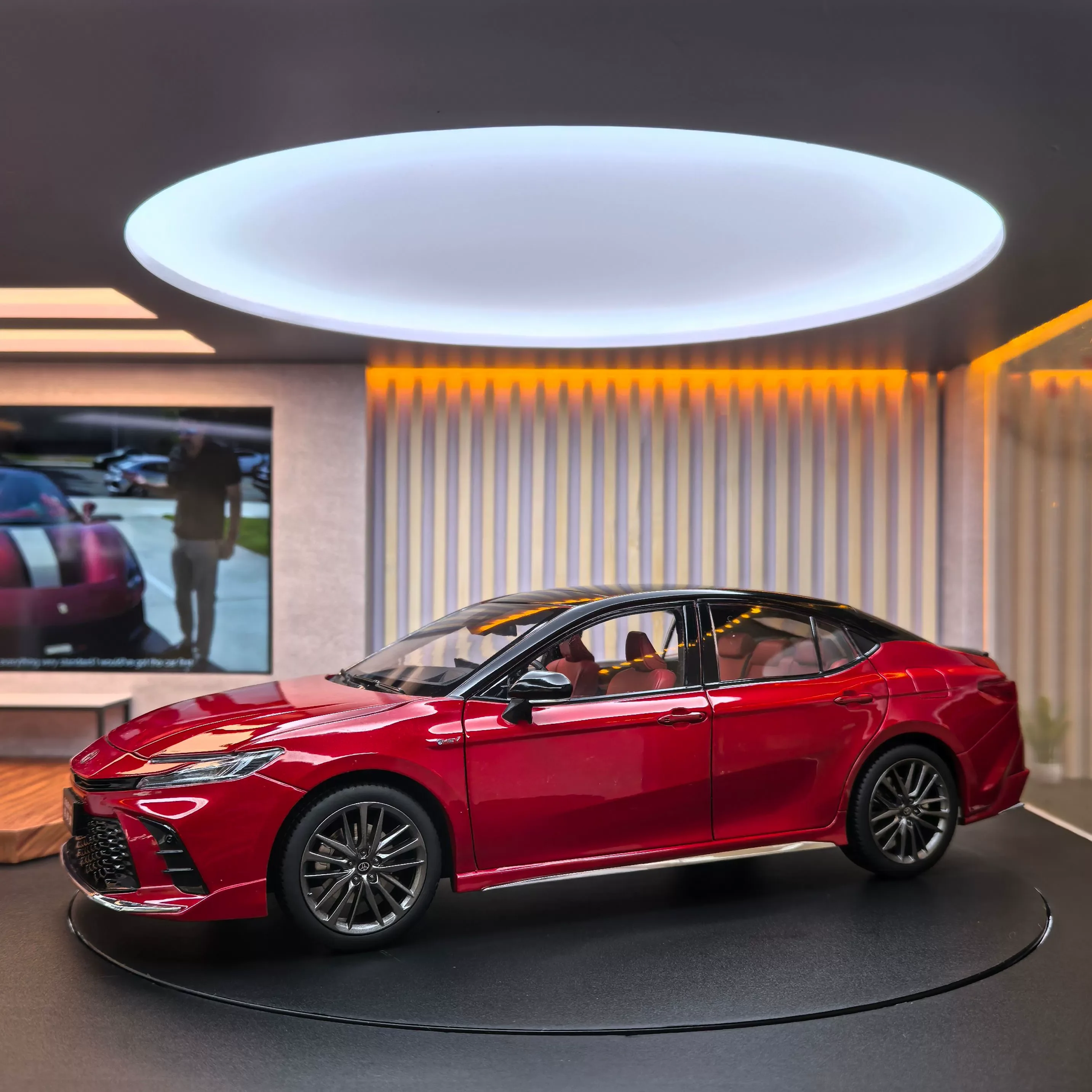 Совершенно новая Camry девятого поколения Toyota Camry Toyota Camry 2024, 1:18, модель автомобиля из сплава, декоративные украшения
Совершенно новая Camry девятого поколения Toyota Camry Toyota Camry 2024, 1:18, модель автомобиля из сплава, декоративные украшения