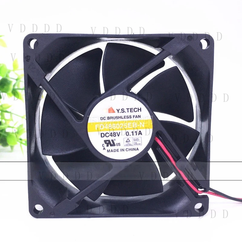 LL для 1 шт. Y.S.TECH FD488025EB-N DC48V 0.11A 2-проводной вентилятор охлаждения 8 см 8025
LL для 1 шт. Y.S.TECH FD488025EB-N DC48V 0.11A 2-проводной вентилятор охлаждения 8 см 8025