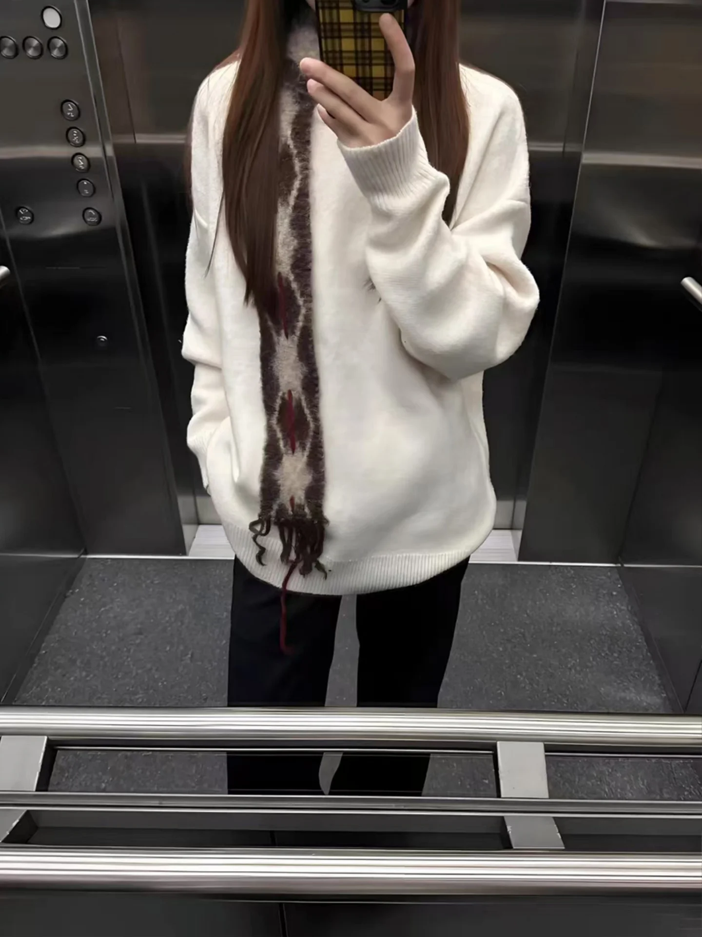 Мужской свитер с круглым вырезом на флисовой подкладке, плотный, зимний, повседневный, базовый слой, свободный крой, комфортный
Мужской свитер с круглым вырезом на флисовой подкладке, плотный, зимний, повседневный, базовый слой, свободный крой, комфортный